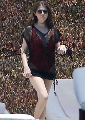 Anna Kendrick in a Swimsuit in Los Cabos